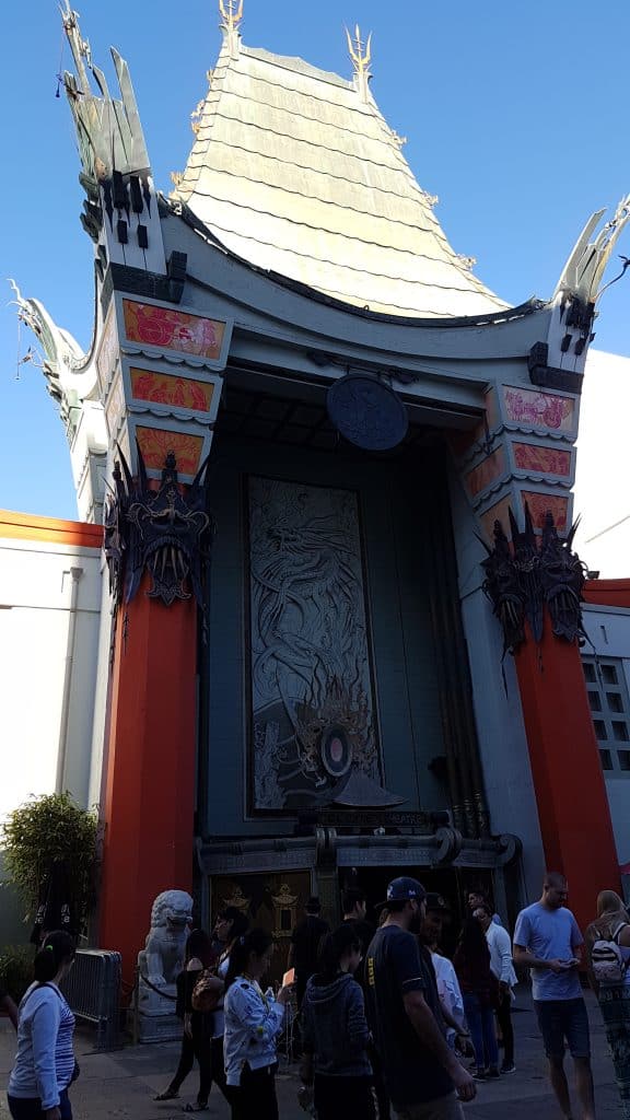 The Chinese Theatre, host of the Academy Awards ceremony in Los Angeles